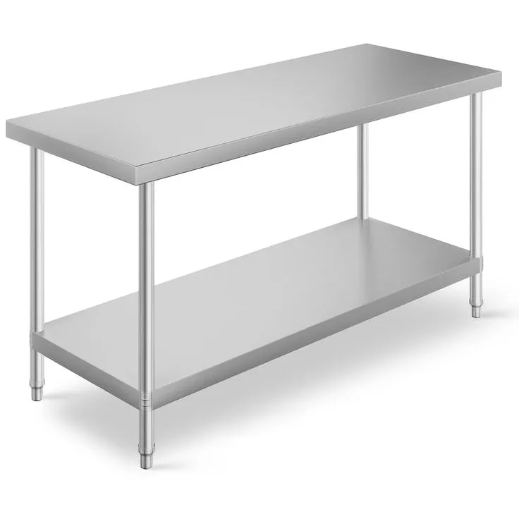 [P-TA-17] Work Table with 1 U/Shelf